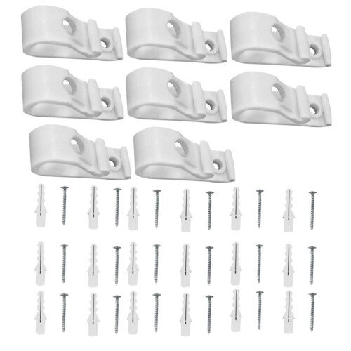 4 Sets Curtain Hook Clips For Blind Cords Safety Pull Bead Locator