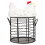 Fruit Storage Egg Basket With Hen Shaped Lid 1pack 1