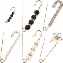 6 Pcs Waist Pin Set Miss Clasps For Clothing Brooch Pins Clothes
