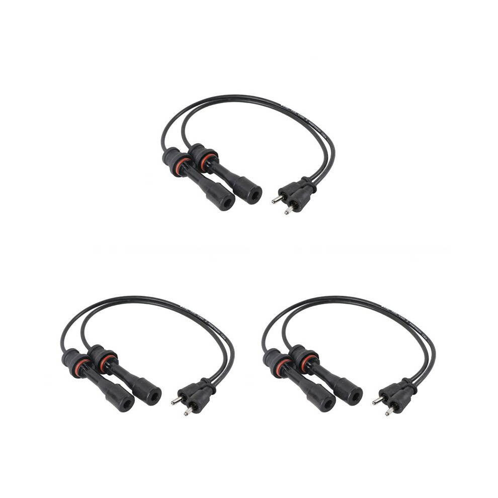 3X Zl01-18-140 Ignition Wire Set For Protege 1.6L-L4 1999 2000 2001 2002 2003 4714245172014