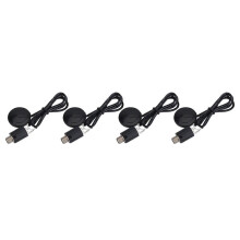 4X Micro-Guitare Acoustique Transducteur Piezoelectrique pour Guitare Violon Ukulele Mandoline