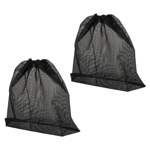 2Pcs Water Pump Mesh Filter Bag With Drawstring