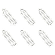 6X Scuba Diving Tech Diving Sidemount BCD Fixing Buckle Rope Retainer for 2Inch Webbing Diving Accessories