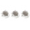 Lot Von 300 Eisen Duschvorhang Haken Ringe Birne Clips 1