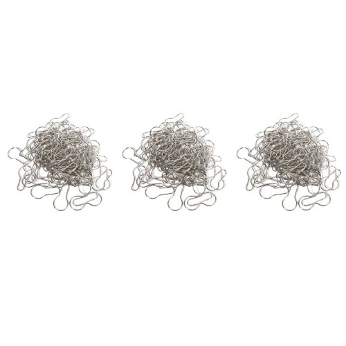 Lot Von 300 Eisen Duschvorhang Haken Ringe Birne Clips