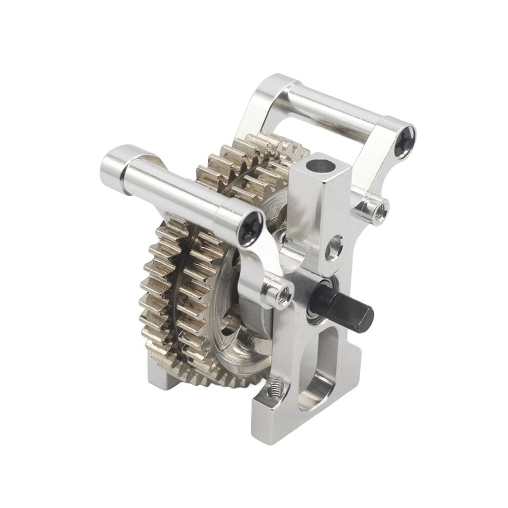 For Hsp 02076 02040 02041 Metal Gears Two Speed Transmission Complete For 1/10 Rc Model Car Flying Fish 94122 94102 B Silver 6031025050682