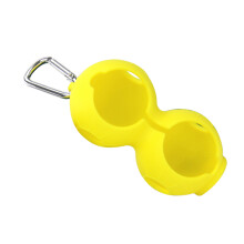 1Ballholder Gele Siliconen Balhouder Met Clip Voor Transport