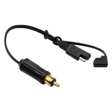 Cable Adaptador de Batería para Motocicleta, Conector DIN Hella Powerlet A SAE con Adaptador SAE A SAE.
