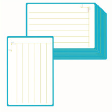 (10pcs) 10 Stück 12" x 8" Multiplikations-Lernkarten |Trocken abwischbare Mathe-Whiteboards für Schüler und Lehrer, unverzichtbares