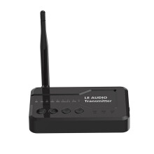 Tebe APTX -LL/HD/AD 5.3 Audio Transmitter Optical Wireless LE Audio Adapter Lossless for TV Speaker