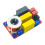 2 Way Audio Speaker 100W Crossover Treble Bass Module Audio Speaker Frequency Divider Adjust Bookshelf Speaker Filter 1