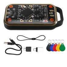 Chameleon V3.0 RFID Smartcard-Emulator-Lesegerät NFC-Lesegerät/Schreibgerät + 5XUID-Schlüsselanhänger 125K 13,56 MHz ID IC Smartcard-Tag-Kopierer