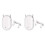 2X Tuya ZigBee  Electric Curtain Robot Timing Auto Opener Closer Light Sensor App Remote Control for Alexa A 1