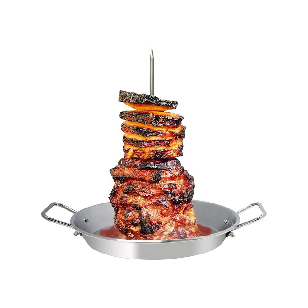 Vertical Skewer For Grill-Al Pastor Skewer Brazilian Vertical Spit Stand For Tacos Al Pastor, Shawarma, Kebabs, Gyros 6031615330385