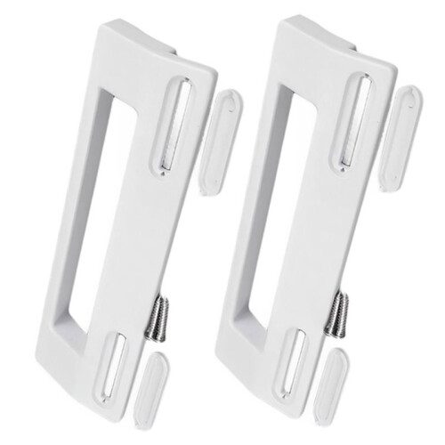 2 Set Replacement Handle Kitchen Appliance Parts Plastic Texture Refrigerator Handles Suitable for Refrigerators Repair