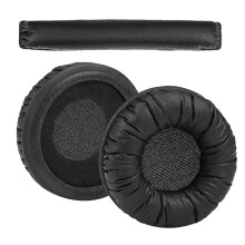 Replacement Earmuffs for TELEX AIRMAN750 760 Headphones Earpads with Headband Enhances Better Sound Experiences Black