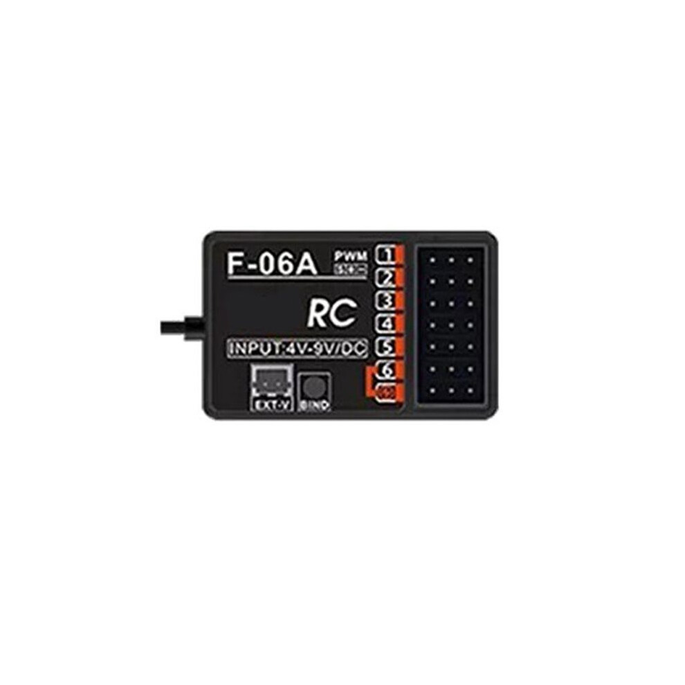 F-06At Gyro Receiver 6Ch Pwm Receiver For Remote Control Transmitter For Rc Car Boat Tank 6033360451445