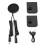 Wireless Moveable PIR Motion Sensor  USB Rechargeable DC12V-24V Work with Receiver Multi-Pieces Linkage Use TypeB 1