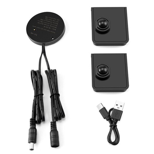 Wireless Moveable PIR Motion Sensor  USB Rechargeable DC12V-24V Work with Receiver Multi-Pieces Linkage Use TypeB 1