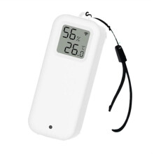 Life Tuya WiFi Temperature & Humidity Sensor, IP65 Waterproof LCD Display, Works for Alexa/