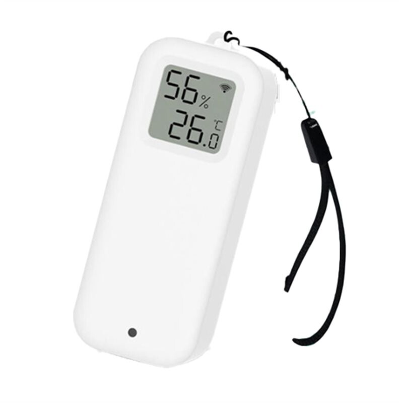 Life Tuya WiFi Temperature & Humidity Sensor, IP65 Waterproof LCD ...