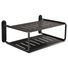 Suporte Flutuante para Projetor/DVD com 2 Camadas para TV, Ideal para Decodificadores, Consoles de Jogos, DVRs e Outros Aparelhos Eletrônicos.