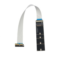 PCI-E X1 Till M.2 NVME Förlängningskabel PCI-E X1 Till M.2 NVME SSD-Adapterkort för 2230 2242 2260 2280 SSD