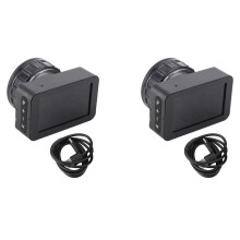 2X Oculaire Électronique 4K HD avec Écran D'Affichage Couleur de 3 Pouces Télescope Astronomique Oculaire Électronique pour 22 mm à 46 mm