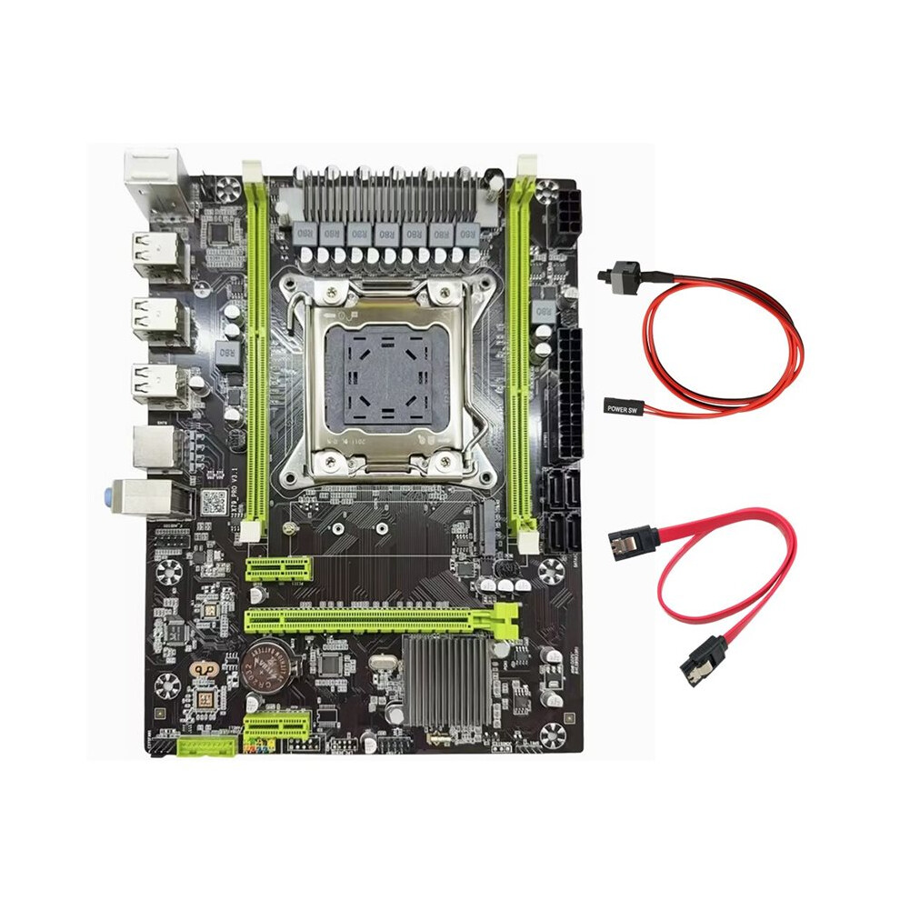 X79 Pro Desktop Motherboard Ddr3 Lga 2011 Gigabit Network Card Support E5 V1 V2 E5-2650 V2 2680 2640 2670 Cpu 4711524334620