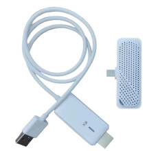 Kit Trasmettitore e Ricevitore Video USB C Compatibile con , Dongle per TV Display Stick Compatibile con  di Tipo C