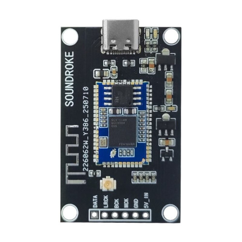 Module D'Interface Numérique  QCC5181/QCC3095, Sortie USB Vers I2S, Carte Son USB Type-C 5 V, Décodage LDAC QCC3095