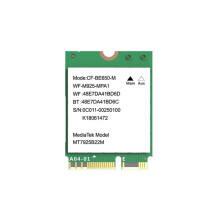 Tarjeta de Red Inalámbrica WiFi 7 CF-BE650-M  5.4 M.2 de 6400 Mbps para Ordenador Portátil Wind10/11