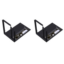 2X F9G-BK7 EGPU OCuLink GPU Dock PCIe4.0 X4 Notebook Laptop per Scheda Grafica Video Esterna M.2 Adattatore OcuLink A PCIE X16