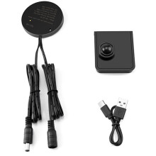 Wireless Moveable PIR Motion Sensor USB Rechargeable DC12V-24V Work with Receiver Multi-Pieces Linkage Use TypeA
