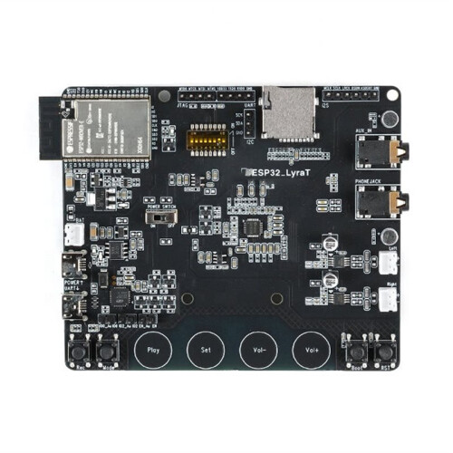 For WiFi Audio Cloud Platform ESP32-LyraT Development Board with Touch and Physical Buttons, Supports Cloud Platforms