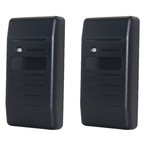 2X Waterproof 125khz RFID Card Reader Wiegand 26 34 Card Reader LED Indicators RFID EM ID Card Access Control Reader