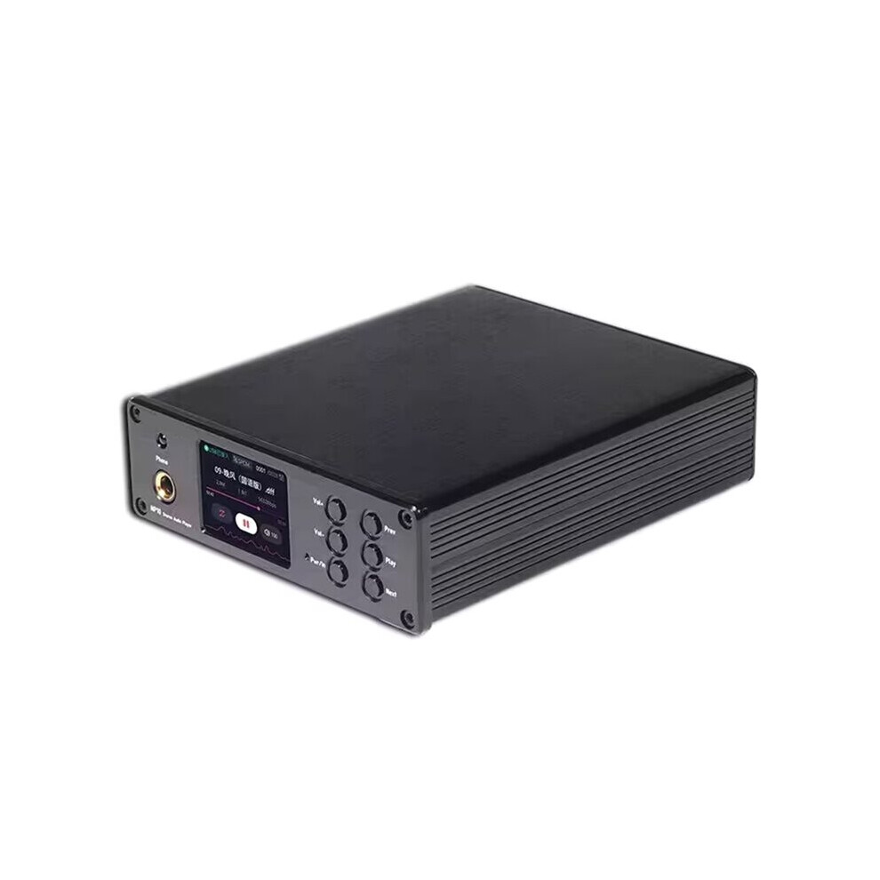 Da10 Usb Decoder Dual-Core Es9038 Dsd512 5.1 Hifi Audiophile Dac Earphone Amplifier 6.5Mm Jack Black 6032049798239