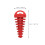 2 stuks motorfiets uitlaatplug demperplug uitlaatdemping 2