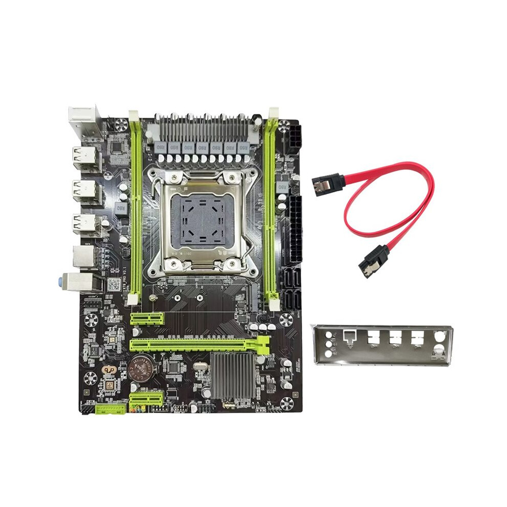 X79 Pro Desktop Motherboard Kit Lga 2011 Ddr3 Gigabit Ethernet Support E5 V1 V2 E5-2650 V2 2680 2640 2670 Cpu 4711359339579