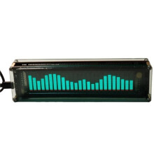 AK2515v3 VFD Music Audio Spectrum Indicator / Audio VU Meter/Amplifier Board Level /Precision Clock/Adjustable AGC Mode