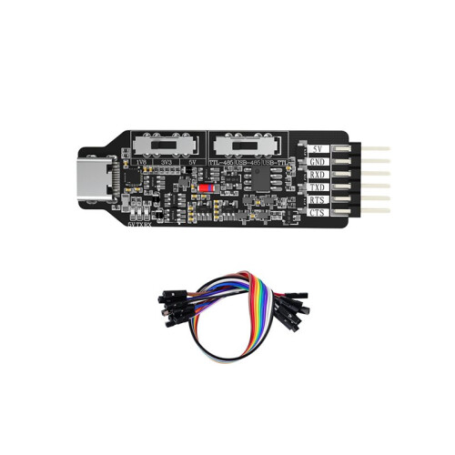 USB Multi-Function Serial Port Module USB-TTL USB-RS485 TTL-RS485 CH340 Communication Download with Cord