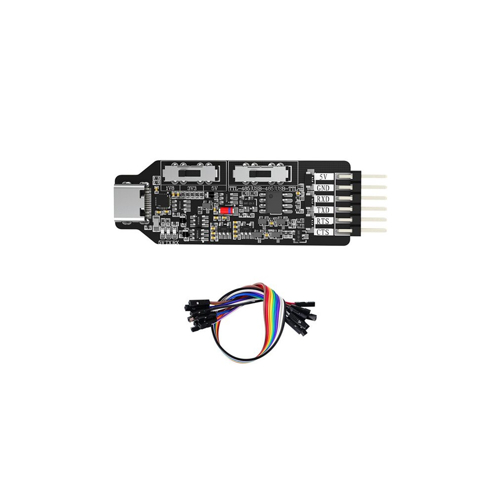 Usb Multi-Function Serial Port Module Usb-Ttl Usb-Rs485 Ttl-Rs485 Ch340 Communication Download With Cord 6033460408837