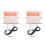 2X RS485 Temperature and Humidity Sensor Waterproof Digital Air Temperature and Humidity Transmitter (A) 2