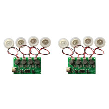 2X Four-Spray Humidifier Module Humidifier Control Board Atomizer Driver Board Four-Spray Humidifier Module,Set A