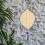 Handcrafted Leaf Shape Bamboo Wall Hanging With Blue Floral Edging 5