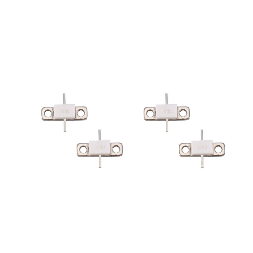 4Pcs 10Db Attenuator 100Watt Attenuators Flanged 100Watts 10Db -3Ghz 50Ohms Full Flange 50Ohm -3.0Ghz Low Vswr 4712369586229