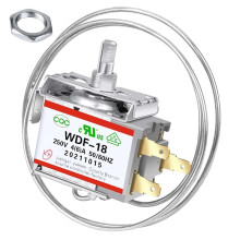 Fridge Thermostat,Universal WDF-18 Refrigerator Thermostat 250V 50/60Hz Fridge Thermostat Controller