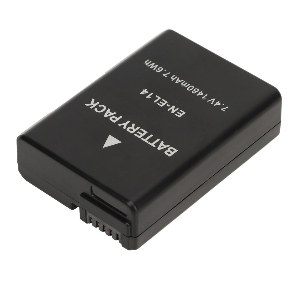 Lithium Ion Camera Battery EnâEl14 7.4V 1480Mah Rechargeable 9361388706436
