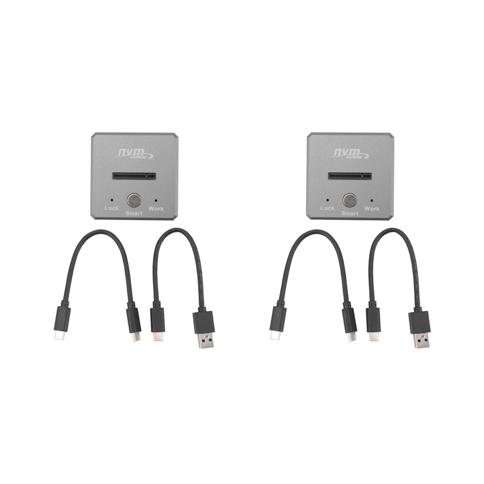 2X Itgz 10Gbps M2 Nvme To Usb 3.1 Docking Ssd Adapter Nvme Dual Protocol For 2230 2242 2280 22110 M2 Ssd 6031974516505