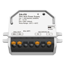 For DALI Bus Power Supply da-PS DALI Bus Power Supply AC110V 220V 230V Current 200mA SELV Safety Standard Applied